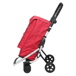 Die moderne Hausfrau Einkaufstrolley "Go Up Basic" rot