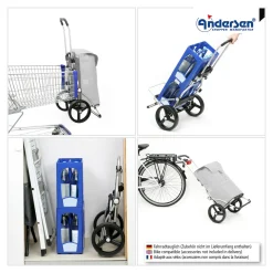 Die moderne Hausfrau Einkaufstrolley Royal Shopper Tango