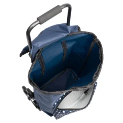 Die moderne Hausfrau Einkaufstrolley „Treppensteiger Punkte“ 2.0