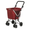Die moderne Hausfrau Einkaufstrolley We Go Premium rot