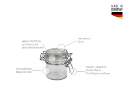 Die moderne Hausfrau Einmachglas 9 cl GOTHIKA