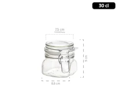 Die moderne Hausfrau Einmachglas mit Deckel, 50 cl GOTHIKA