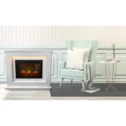 Die moderne Hausfrau Elektrischer Kamin "Stockholm"