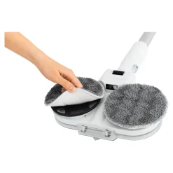 Die moderne Hausfrau Elektrischer Wischaufsatz für Akku-Zyklon-Staubsauger 