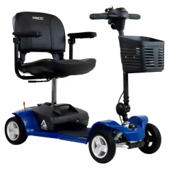 Die moderne Hausfrau Elektromobil M24 SL, 6 km/h, zerlegbar, extrem leicht blau