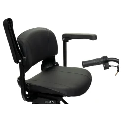 Die moderne Hausfrau Elektroroller AT52317 mit Tasche & Korb blau