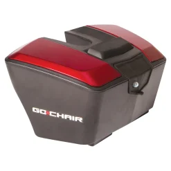 Die moderne Hausfrau Elektrorollstuhl M35+ mit Staufächern, 6 km/h rot