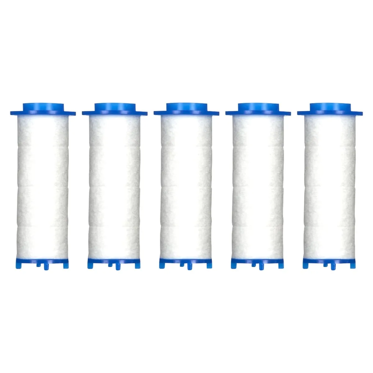 Die moderne Hausfrau Ersatzfilter für Turbo-Duschkopf, 5 Stück