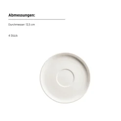 Die moderne Hausfrau Espressotassen Set, Porzellan Taya