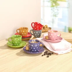 Die moderne Hausfrau Espressotassen-Set, 12-teilig