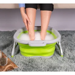 Die moderne Hausfrau Faltbares Fußbad