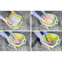 Die moderne Hausfrau Faltbares Fußbad