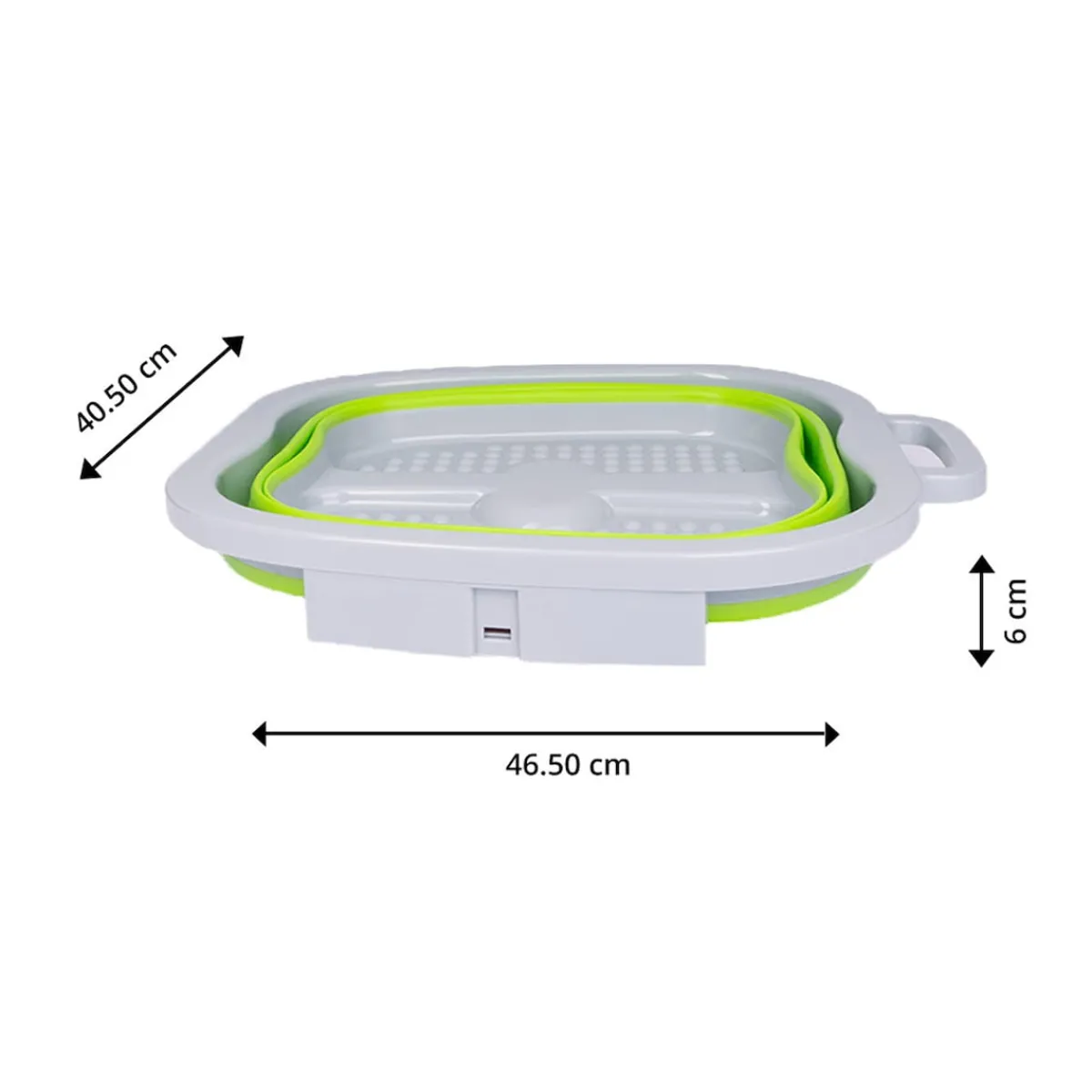 Die moderne Hausfrau Faltbares Fußbad