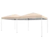 Die moderne Hausfrau Faltpavillon, 3x6 m beige