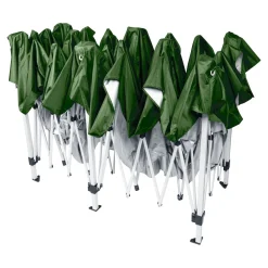 Die moderne Hausfrau Faltpavillon, 3x6 m grün