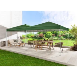 Die moderne Hausfrau Faltpavillon, 3x6 m grün