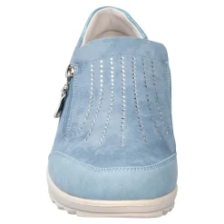 Damen Die moderne Hausfrau Fashion-Halbschuh „Hanne“ rauchblau