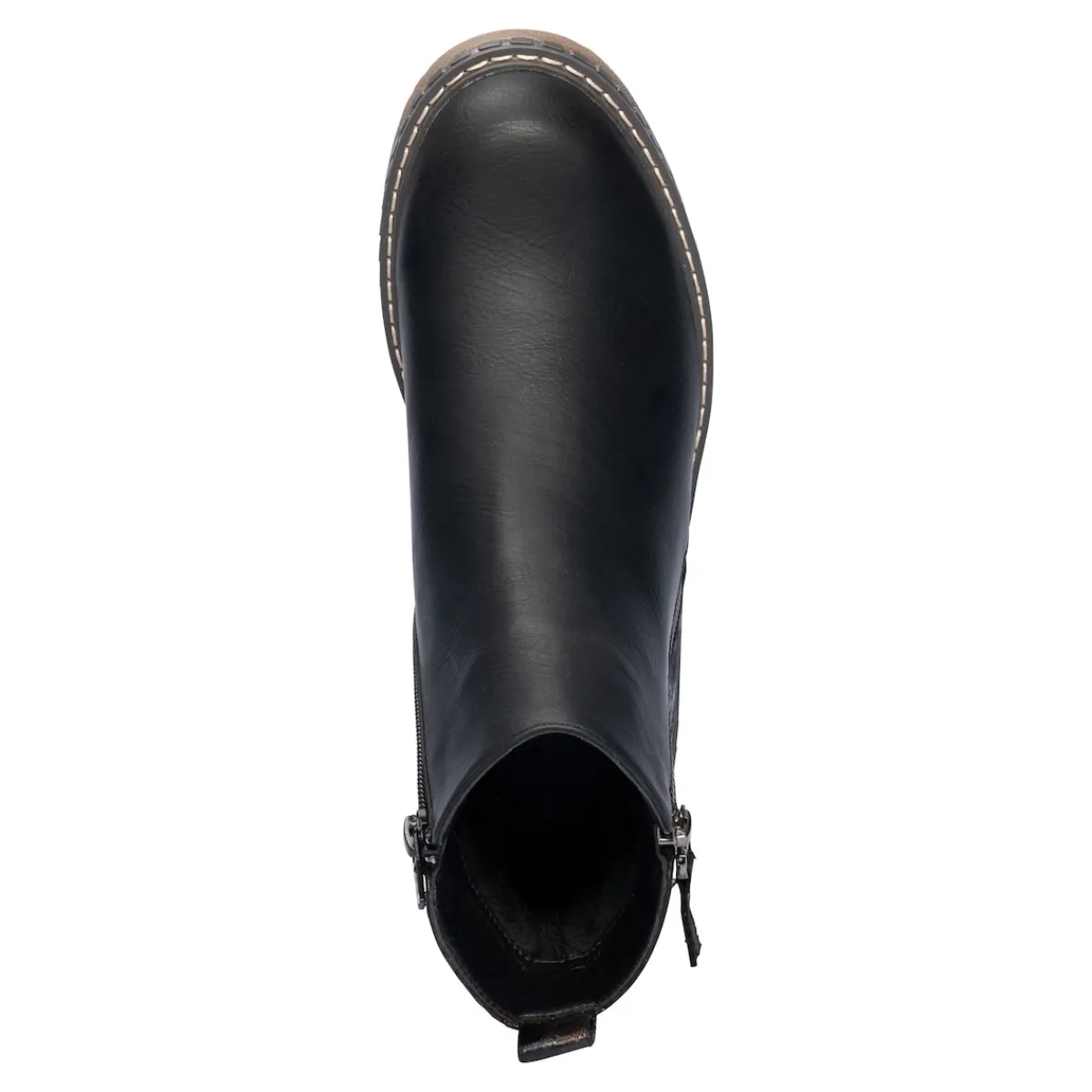Damen Die moderne Hausfrau Fashion-Stiefelette „Miriam“ schwarz