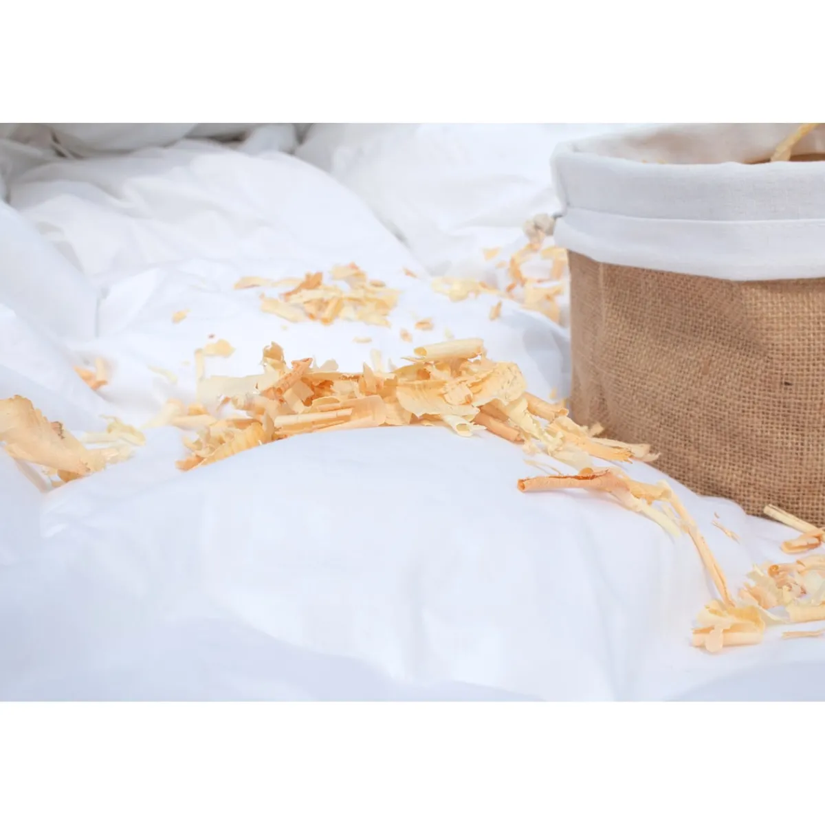 Die moderne Hausfrau Feder-Daunen Steppbett "Zirbe", 135x200 cm