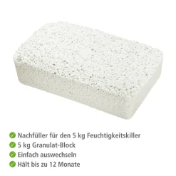 Die moderne Hausfrau Feuchtigkeitskiller Nachfüllpackung, Raumentfeuchter 5 kg