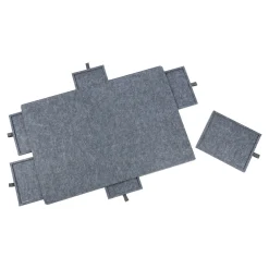 Die moderne Hausfrau Filz-Puzzletisch