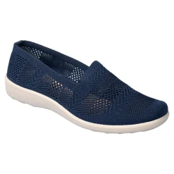 Damen Die moderne Hausfrau Flexi-Slipper "Inge" marine