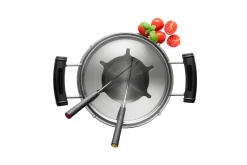 Die moderne Hausfrau Fondueset, Edelstahl -