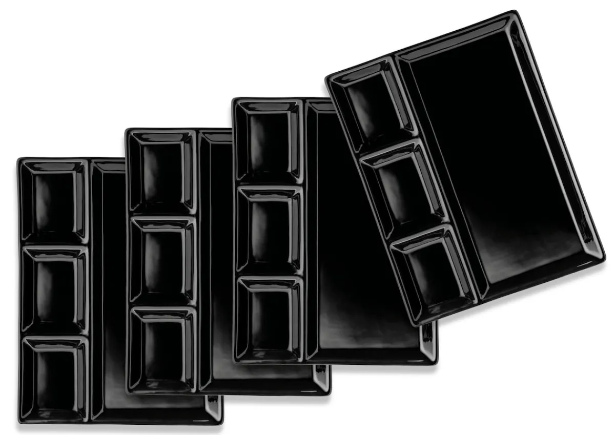 Die moderne Hausfrau Fondueteller, Porzellan -