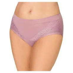 Damen Die moderne Hausfrau Form-Taillenslip „Blumenspitze“, 2 Stück