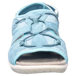 Damen Die moderne Hausfrau Freizeit-Sandale „Franzi“ rauchblau