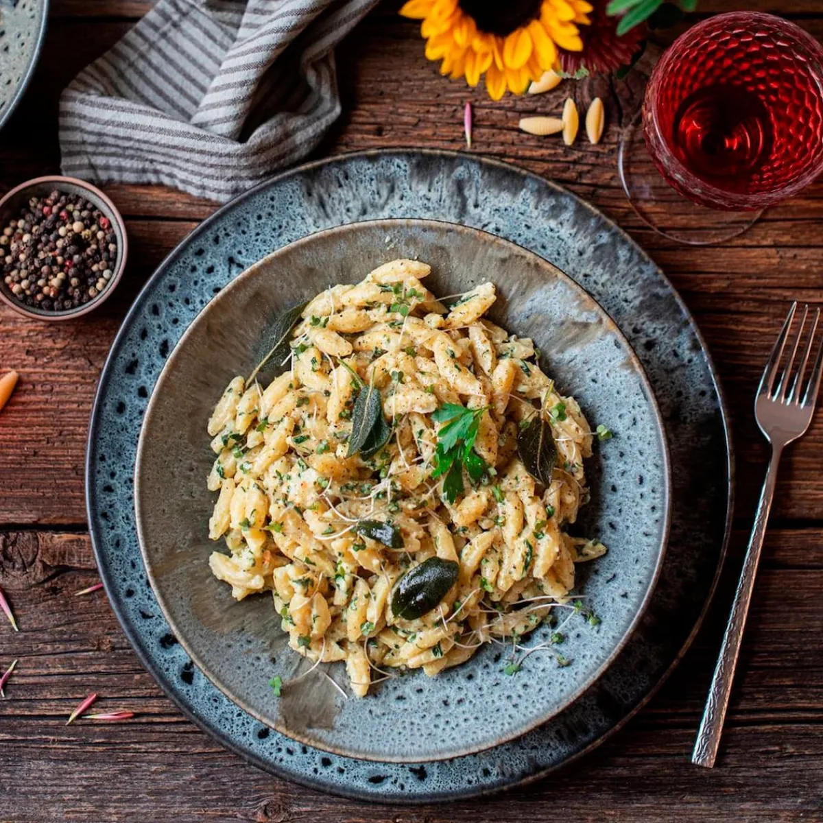 Die moderne Hausfrau Frühstücks Set, Steinzeug Carellia Grau