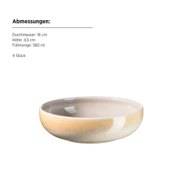 Die moderne Hausfrau Frühstücksset, Steinzeug Candy Flieder