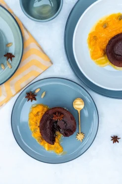 Die moderne Hausfrau Frühstücksset, Steinzeug Livio Grün