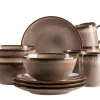 Die moderne Hausfrau Frühstücksset, Steinzeug Smoky's Braun