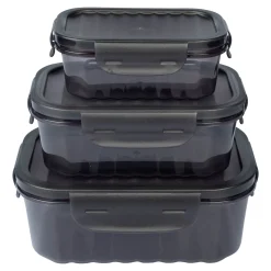 Die moderne Hausfrau Frischhaltedosen „Klick“, 3 Stück