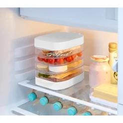 Die moderne Hausfrau Frischhaltedosen-Etagere "2 in 1 Party", 6-stöckig