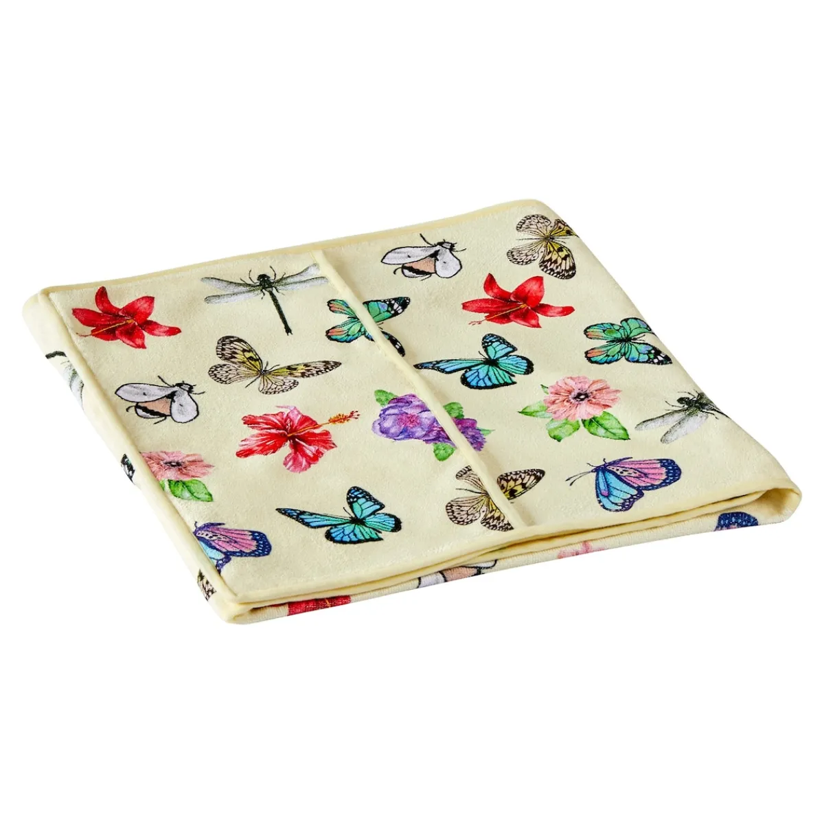 Die moderne Hausfrau Frottee-Sesselschoner „Schmetterling“