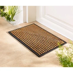 Die moderne Hausfrau Fußmatte „Punkte“