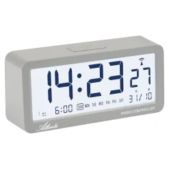 Die moderne Hausfrau Funkwecker grau