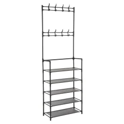 Die moderne Hausfrau ﻿Garderobe mit Schuhregal