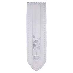 Die moderne Hausfrau Gardine „Rosenbaum“, 2 Stück