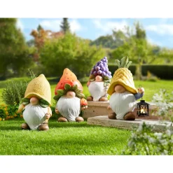 Die moderne Hausfrau Gartenfigur „Fruchtwichtel