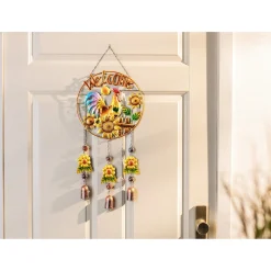 Die moderne Hausfrau Garten-Hängedeko „Welcome“