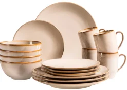 Die moderne Hausfrau Geschirr-Set, Keramik Ossia Sand