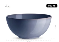 Die moderne Hausfrau Geschirr-Set, Keramik Ossia Sand