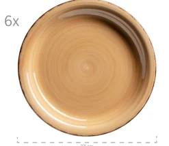 Die moderne Hausfrau Geschirr-Set, Steingut Lumaca Laguna