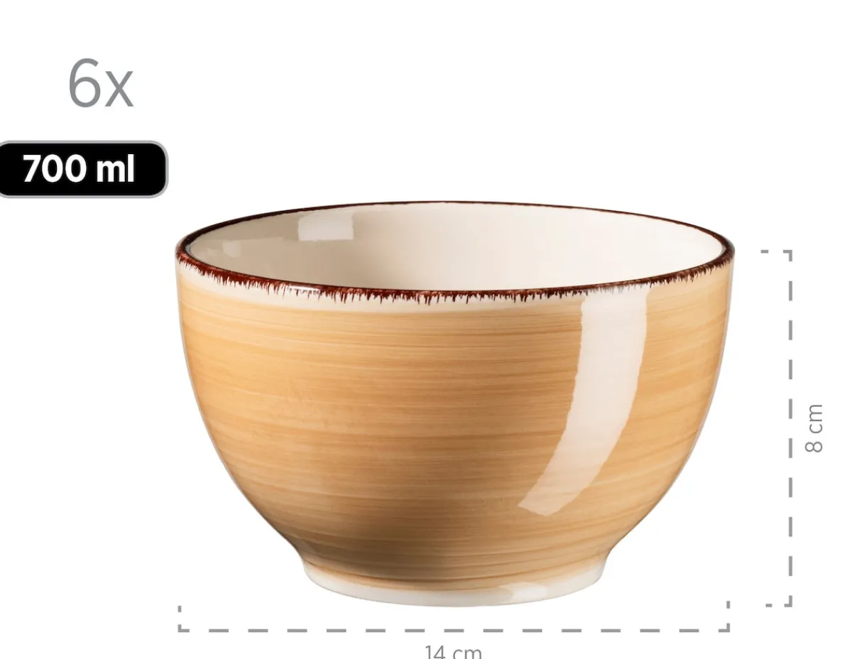 Die moderne Hausfrau Geschirr-Set, Steingut Lumaca Berry