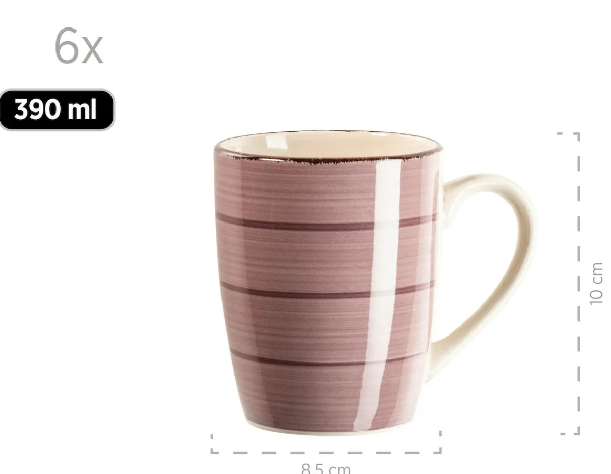 Die moderne Hausfrau Geschirr-Set, Steingut Lumaca Berry