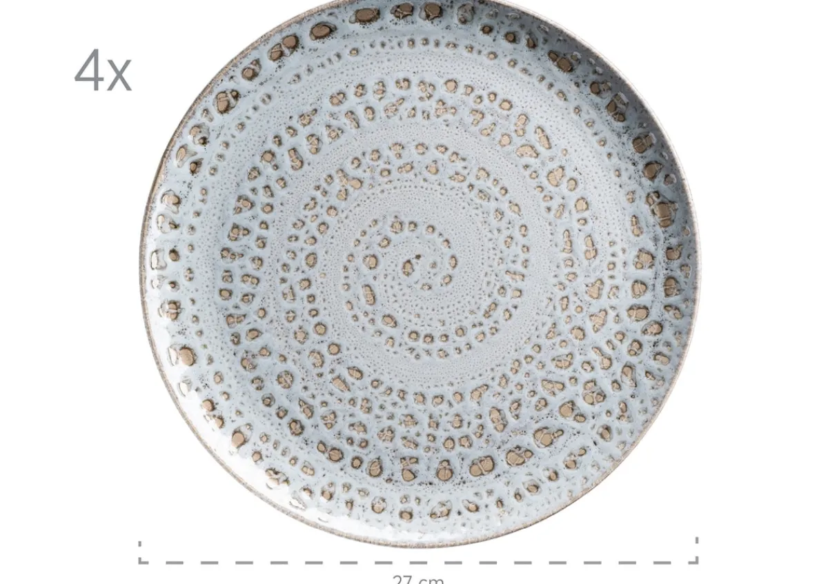 Die moderne Hausfrau Geschirr-Set, Steingut Spicy Market Grün