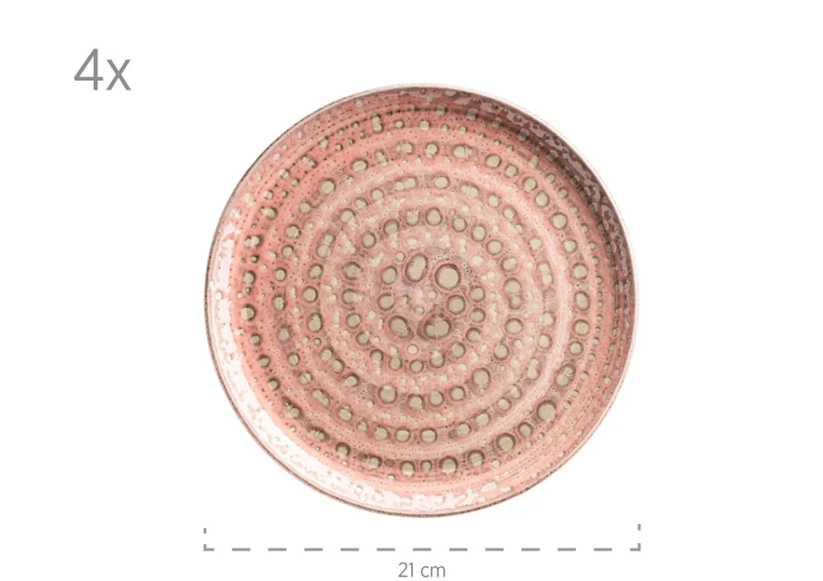 Die moderne Hausfrau Geschirr-Set, Steingut Spicy Market Grün